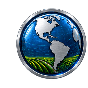 Sprinkler Planet globe logo